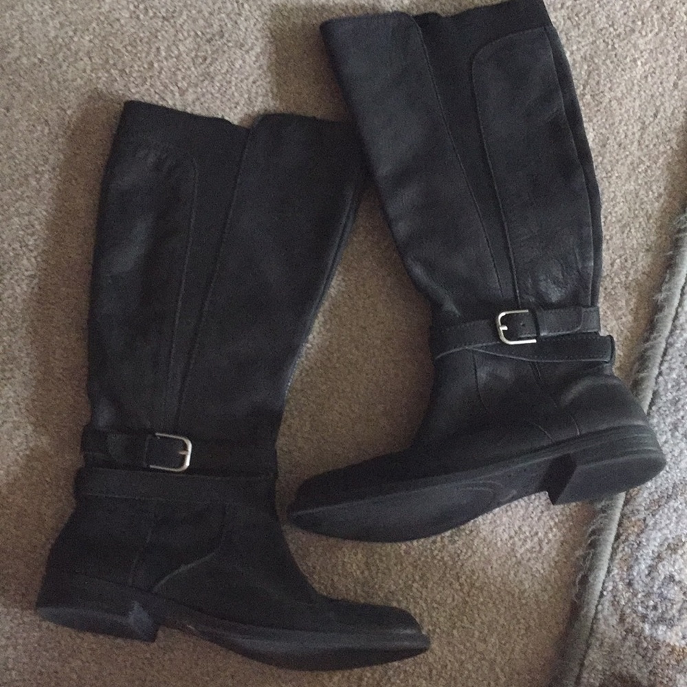 Lucky Brand Black Tall Boots